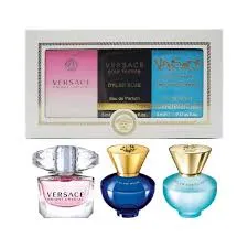 Estuche Minis Versace Mujer (Dylan + Dylan Blue + Dylan Turquoise) 3pzs 5ml