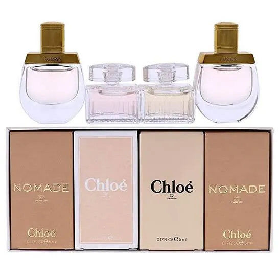 Estuche Minis Chloe Mujer (Nomade x2 + Chloe x2) 4pzs 5ml