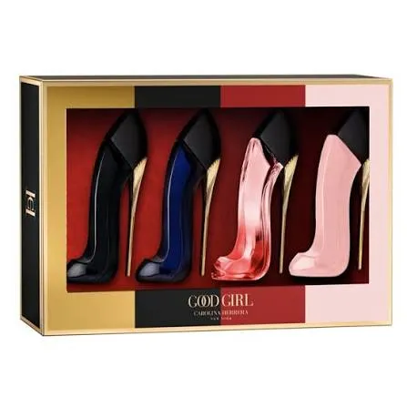 Estuche Minis Carolina Herrera Good Girl Mujer (Good Girl + Very + Blush + Blush Elixir) 4pzs 7ml