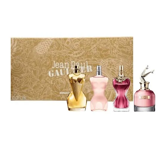Estuche Minis Jean Paul Gaultier Mujer (Scandal + Divine + Jean Paul + La Belle) 4pzs 6ml