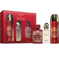 ESTUCHE LATAFFA OUD FOR GLORY SUBLIME UNISEX 3PZS 100ML EDP + SPLASH + SPRAY AMBIENTAL