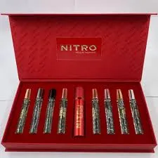ESTUCHE NITRO UNISEX 8PZS NITROS VARIADOS 10ML CADA UNO