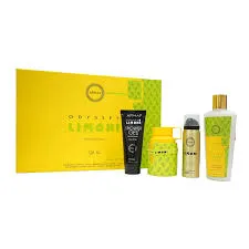ESTUCHE ARMAF ODYSSEY LIMONI UNISEX 4PZS 100ML EDP + SPLASH + SPARY + CREMA