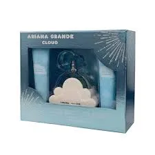 ESTUCHE ARIANA GRANDE CLOUD MUJER 3PZS 100ML EDP + SPLASH + CREMA