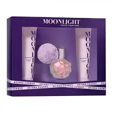ESTUCHE ARIANA GRANDE MOON LIGHT MUJER 3PZS 100ML EDP + CREMA + GEL DE BAÑO
