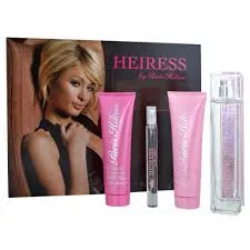 ESTUCHE PARIS HILTON HEIRESS MUJER 4PZS 100ML EDP + 10ML EDP + GEL DE BAÑO + CREMA