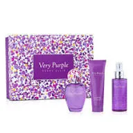ESTUCHE PERRY ELLIS VERY PURPLE MUJER 3PZS 100ML EDP + SPLASH + CREMA