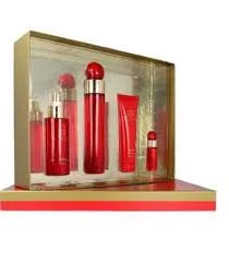 ESTUCHE PERRY ELLIS 360 RED MUJER 4 PZS 100ML + 7.5ML + GEL BAÑO + SPLASH