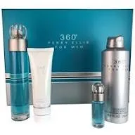 ESTUCHE PERRY ELLIS 360 PURPLE MUJER 4PZS 100ML EDP + 7.5ML EDP + CREMA + DESODORANTE