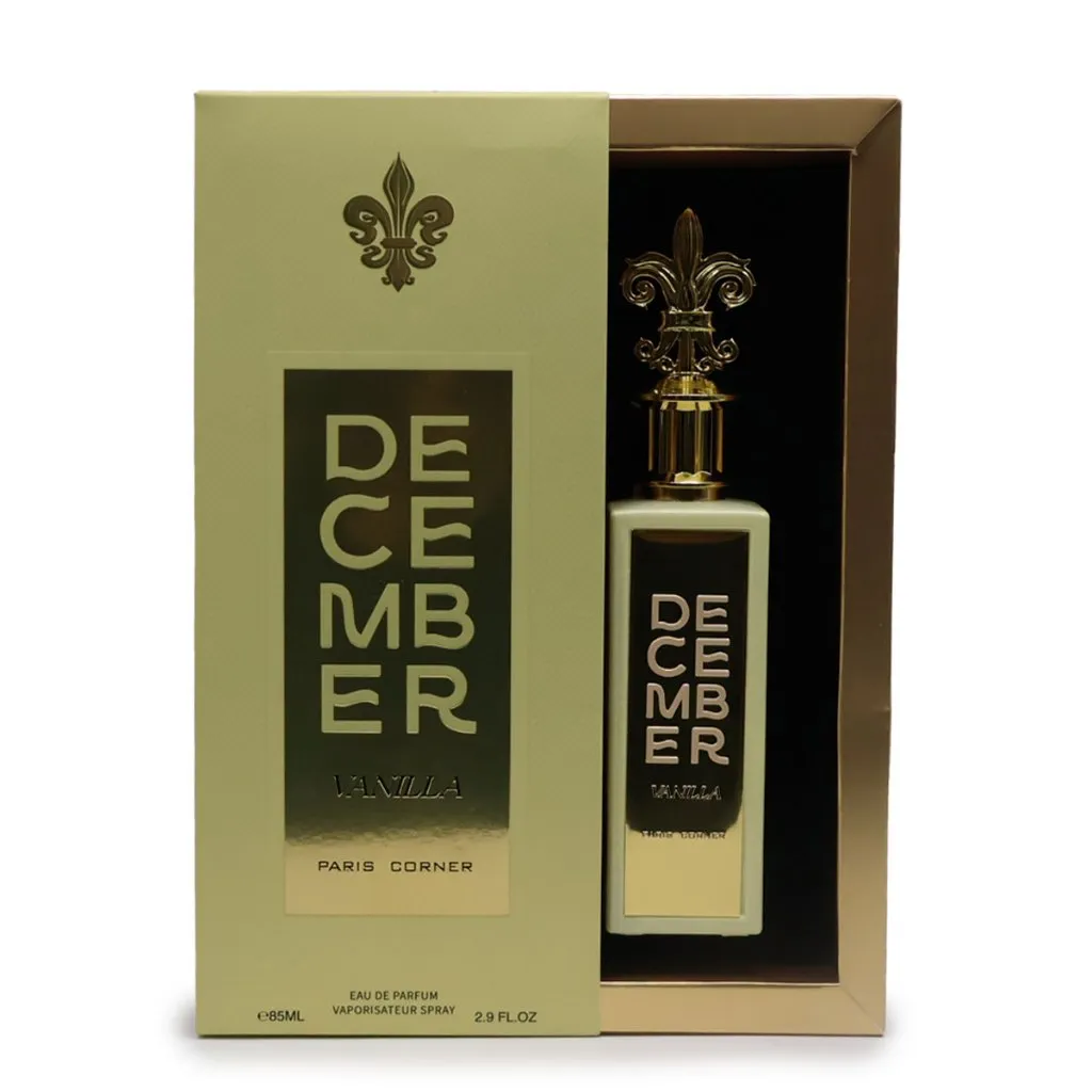 Paris Corner December Vanilla Unisex 85ml EDP