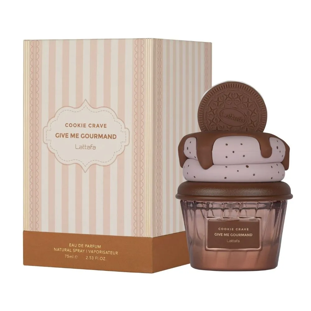 Lattafa Give Me Gourmand Cookie Crave Mujer 75ml EDP