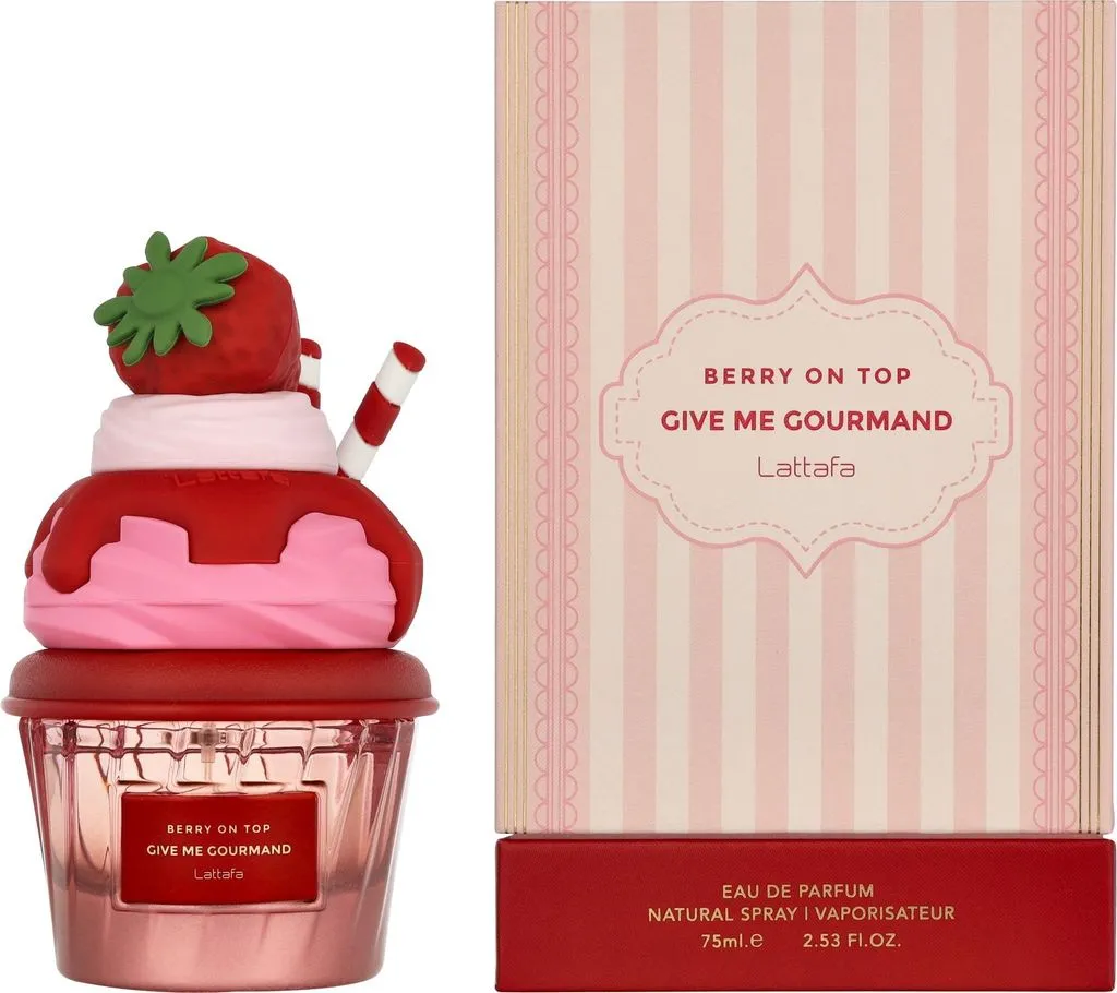 Lattafa Give Me Gourmand Berry on Top Mujer 75ml EDP