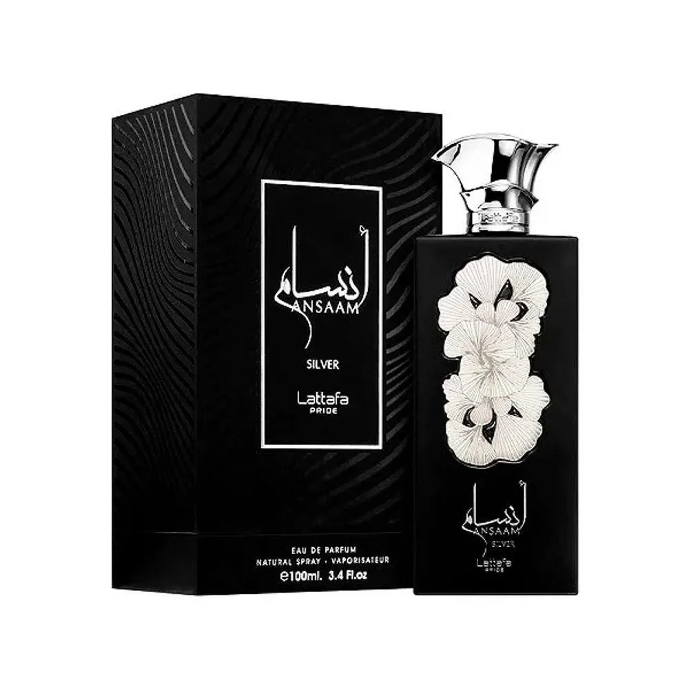 Lattafa Ansaam Silver Unisex 100ml EDP