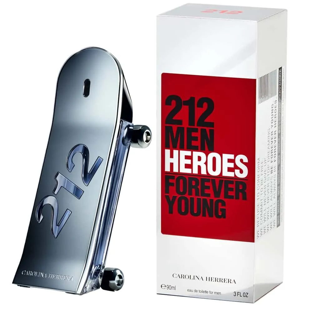 Carolina Herrera 212 Heroes Hombre 90ml EDT