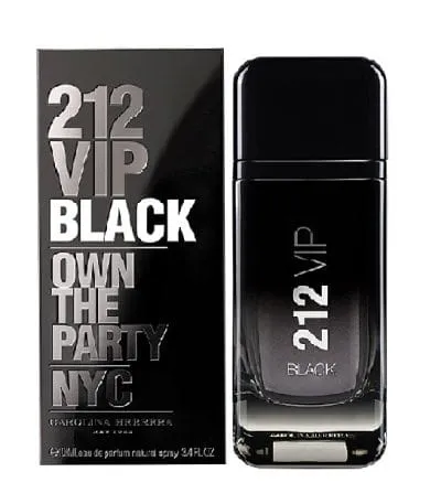 Carolina Herrera 212 Vip Black Hombre 100ml EDP