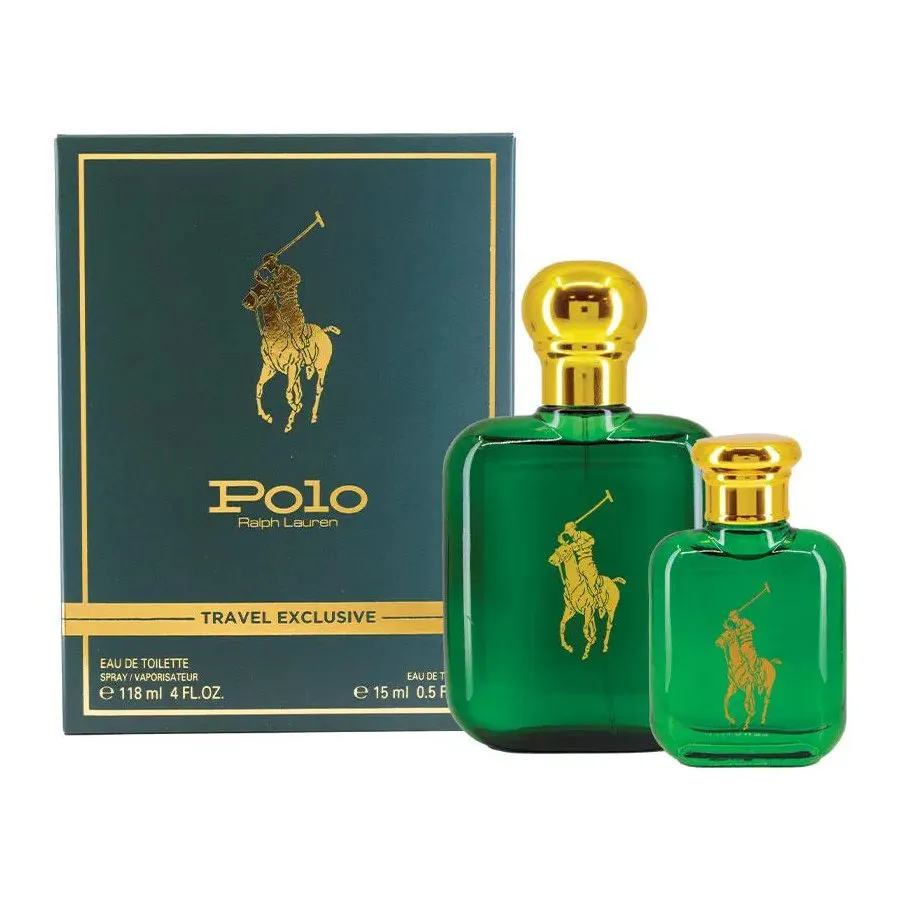 Estuche Ralph Lauren Polo Verde Hombre 2PZS 118ml + 15ml EDT
