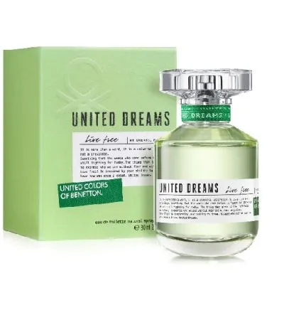 Benetton Live Free Verde Mujer 80ml EDT