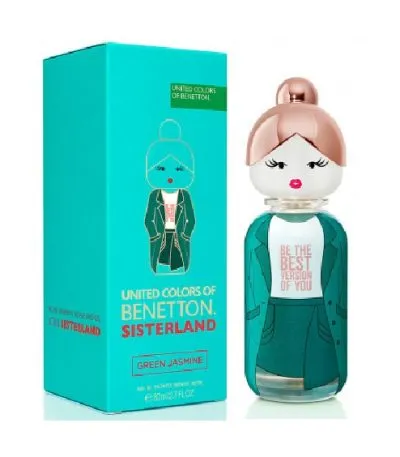 Benetton Sisterland Green Jasmine Mujer 80ml EDT